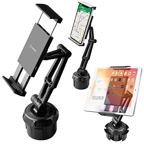 Tablet And Phone, Cup Holder Phone Mount For Car Compatible For
