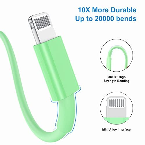 Long iPhone 12 13 14 Fast Charger Cable 10ft,[Apple MFi Certified] USB C to  Lightning Cable,Type C Port Support Apple Charging Cord for iPhone 14