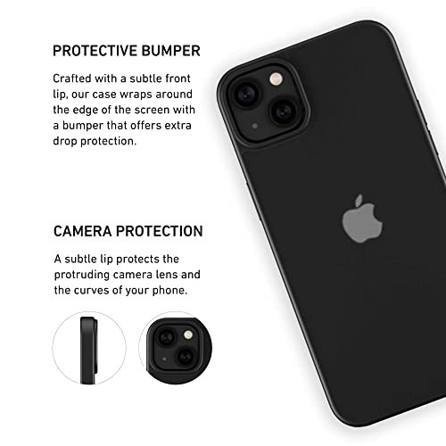 Super Thin Bumper iPhone 14 Pro Case iPhone 14 Pro Max / Black by Peel