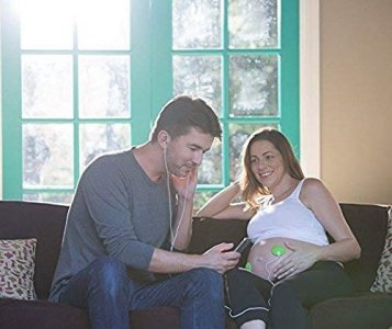 WavHello BellyBuds Baby Bump Headphones - Prenatal Belly Speakers for Women During Pregnancy, Safely Play Music, Sounds, and Voices to Your Baby in T