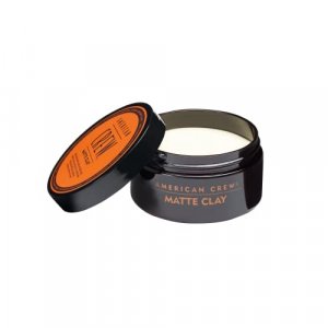Men's Hair Matte Clay by American Crew, Like Hair Gel with Medium/High Hold, 3 Oz