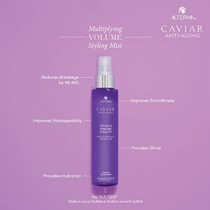 Alterna Caviar Anti-Aging Multiplying Volume Styling Mist, 5 Ounce | For Fine, Thin Hair | Light Hold | Sulfate Free , 5 Fl Oz (Pack of 1)