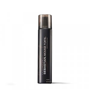 Sebastian Professional Mousse Forte, Strong-Hold Mousse for Professional Hair Styling, 7 oz