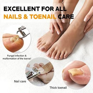 Long Handle Toenail Clippers for Seniors Thick Toenails 4Mm Jaw
