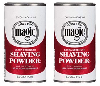 Magic Shaving Powder Red 5 Ounce Extra-Strength (145ml) (2 Pack)