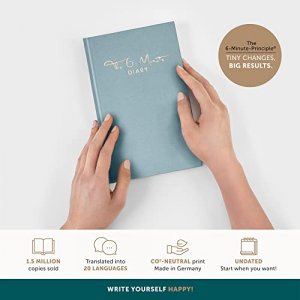The 6-Minute Diary | 6 Minutes a Day for More Mindfulness, Happiness and Productivity | A Simple and Effective Gratitude Journal and Undated Daily Pl