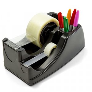 Officemate Recycled 2-in-1 Heavy Duty Tape Dispenser, 1