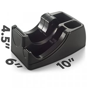 Officemate Recycled 2-in-1 Heavy Duty Tape Dispenser, 1