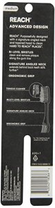 Reach Advanced Design Toothbrush With Medium Bristles, 3 Count