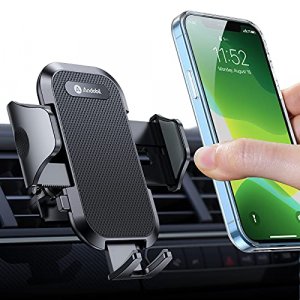 andobil (2023 Upgraded) Car Phone Mount [Military Sturdy, Firmly Grip & Never Slip] Air Vent Cell Phone Holder Car, Ultra Stable, Easy Used, Compatib