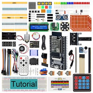 Freenove Ultimate Starter Kit for ESP32-WROVER (Included) (Compatible with Arduino IDE), Onboard Camera Wireless, Python C, 777-Page Detailed Tutoria