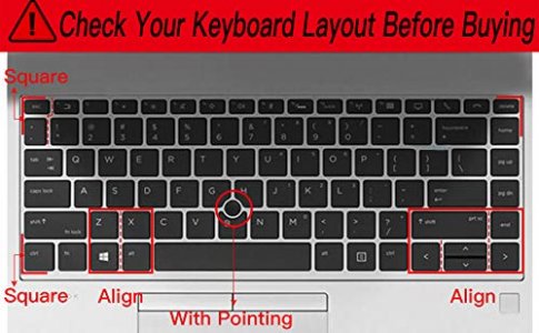 Keyboard Protector Cover Compatible 14