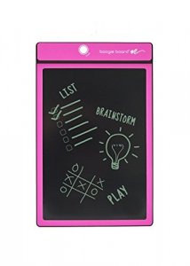 Boogie Board Basics Reusable Writing Pad-Includes 8.5 in LCD Writing Tablet, Instant Erase, Stylus Pen, Pink