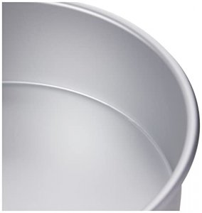PME Professional Aluminum Baking Pan Round 9 x 3, 9-Inch, SILVER