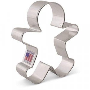 Ann Clark Cookie Cutters Happy Gingerbread Man Cookie Cutter, 4