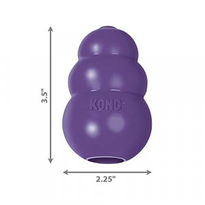 KONG - Senior Dog Toy Gentle Natural Rubber - Fun to Chew, Chase and Fetch - for Medium Dogs