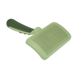 Coastal Pet Safari Dog Self-Cleaning Slicker Brush - Dog Deshedding Brush - Prevents Mats and Tangled Hair - For Dogs with Short or Long Hair - Large