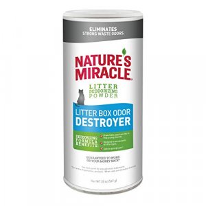 Nature's Miracle Just for Cats Odor Destroyer Litter Powder, 20 oz