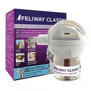 FELIWAY Classic Cat Calming Pheromone Diffuser, 30 Day Starter Kit (48 mL)