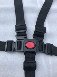 High Chair Straps, Adjustable 5 Point Harness Baby Safety Strap Belt for Stroller Pushchair Pram Buggy Safe ProtectionHigh Chair Baby Harness
