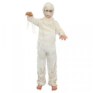 Morph Boys Mummy Costume For Kids Egyptian Pharaoh Tomb Halloween Costumes For Boys and Girls Medium