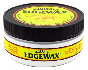 Murrays Edgewax Gel Beeswax Hair Wax Edge Control 4oz Jar w/Camryn's BFF Gentle Edge Brush