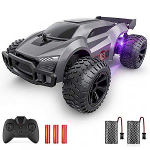 EpochAir Remote Control Car - 2.4GHz High Speed Rc Cars, Offroad Hobby Rc Racing Car with Colorful Led Lights and Rechargeable Battery,Electric Toy C