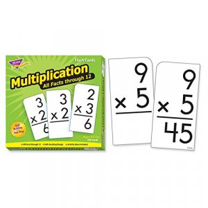 Trend Enterprises: Multiplication All Facts Through 12 Skill Drill Flash Cards, Exciting Way for Everyone to Learn, Great for Skill Building and Test