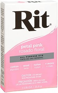 Rit, Petal Pink Purpose Powder Dye, 1.125 ounces