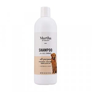 Martha Stewart for Pets All-Purpose Shampoo for Dogs with Oatmeal and Aloe | Natural Oatmeal Dog Shampoo is Naturally Moisturizing, Soothing, and Cle