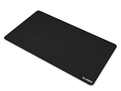 Glorious XL Extended Gaming Mouse Mat/Pad - Large, Wide (XL Extended) Black Cloth Mousepad, Stitched Edges | 14