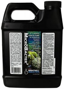 MicroBacter7 - Bacteria & Water Conditioner for Fish Tank or Aquarium, Populates Biological Filter Media for Saltwater and Freshwater Fish