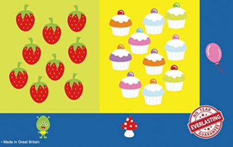 Little Wigwam Numbers Chart - Tear-Resistant Educational Poster (24 x 17 inches)