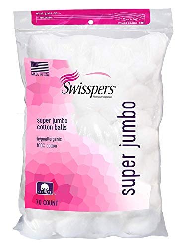 Swisspers - Cotton Ball Triple Size - 1 Each - 200 CT, 1 Pack/ 200