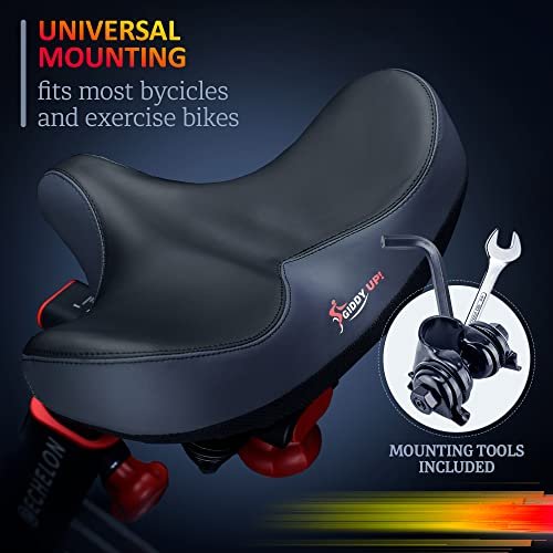 Extra Wide Seat for Peloton Bike & Bike+