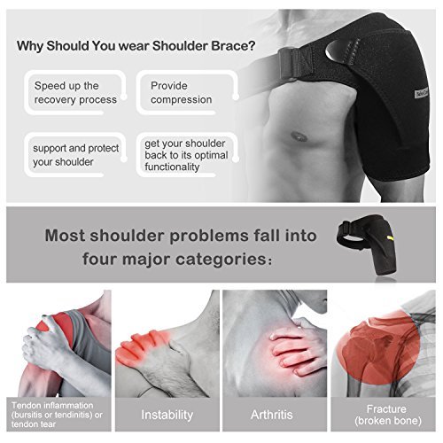 Care Shoulder Stability Brace with Pressure Pad Light and