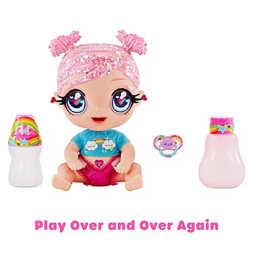 Baby doll store with rainbow hair