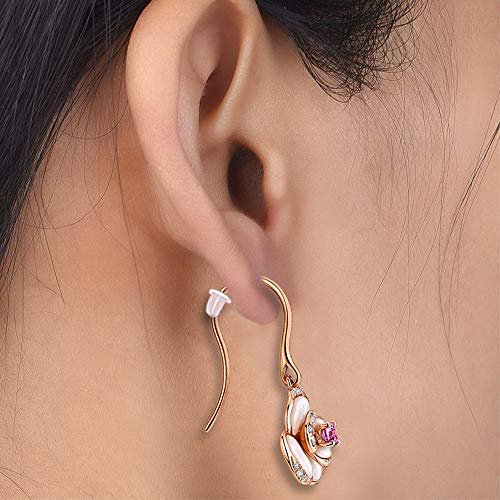 Clear Earring Back 4 Mm Silicone Clear Earring Clutch Safety