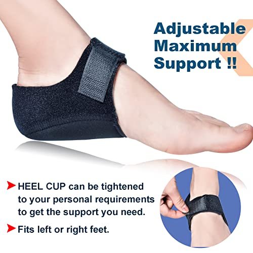Buy Heel Cups for Heel Pain, Heel Protectors, (2pairs New Material