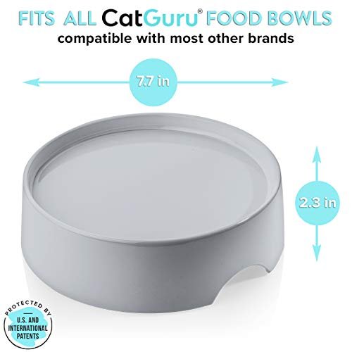 CatGuru Food Table for Cat Bowl, Non Slip Pet Feeding Station for Cat