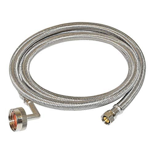 Eastman 41043 Stainless Steel Dishwasher Connector, 6 Ft, Chrome