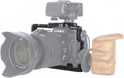 NICEYRIG Camera Cage for Panasonic Lumix S1 S1r, with Quick Release