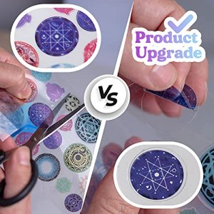 LET'S RESIN 25 Sheets Resin Art Supplies KitTransparent Decorate Film & Stickers for Silicone Resin Molds, Resin Crafts Materials with Holograp