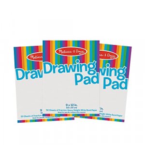  Melissa & Doug Drawing Paper Pad (9 x 12 inches) - 50