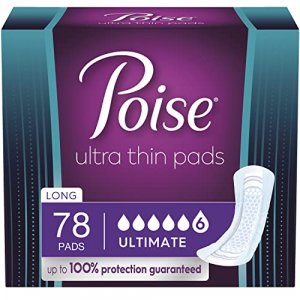   Basics Incontinence & Postpartum Underwear for Women,  Maximum Absorbency, Large, 54 Count, 3 Packs of 18, Lavender (Previously  Solimo) : Health & Household
