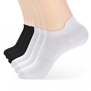 ATBITER Ankle Socks Women's Thin Athletic Running Low Cut No Show Socks With Tab 6-Pairs