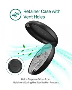 Retainer Case, VEAMOR Invisalign Case Holder, UVC Disinfectant Box