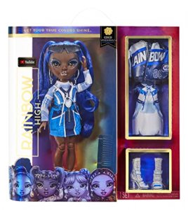 Rainbow High Coco Vanderbalt- Cobalt Blue Fashion Doll. 2 Designer Outfits to Mix & Match with Accessories, Great Gift for Kids 6-12 Years Old and Co
