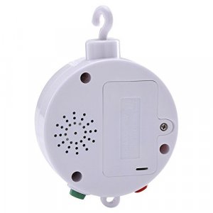 HLEEDUO baby mobile motor 12 Lullabies Battery Operated, baby music mobile, crib mobile motor, baby music box spinner