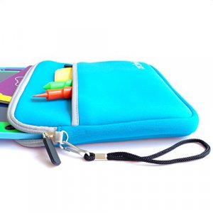 Xcivi Neoprene Protective Carry Case for Boogie Board Magic Sketch Kit (Blue)